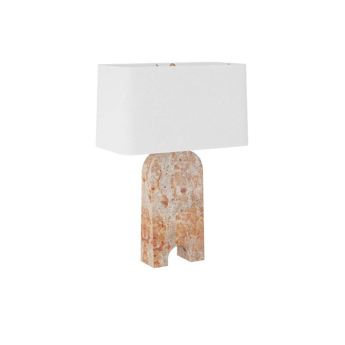 Arteriors PTI07-517 Table Lamp, Capri, Marble