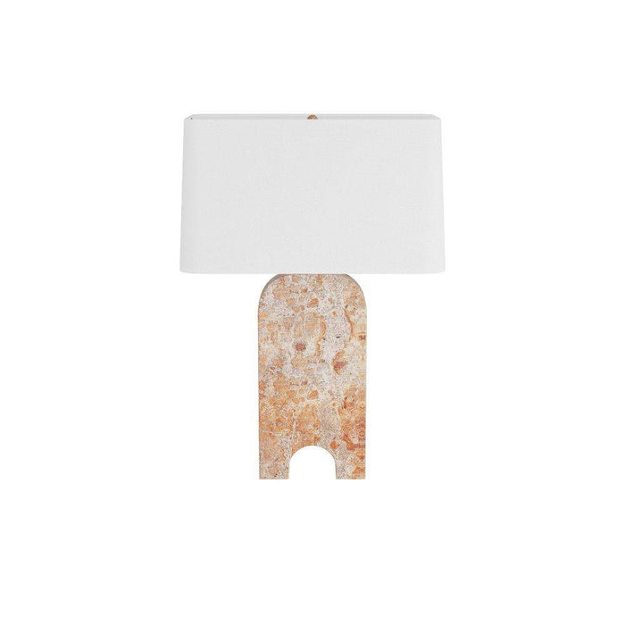 Arteriors PTI07-517 Table Lamp, Capri, Marble