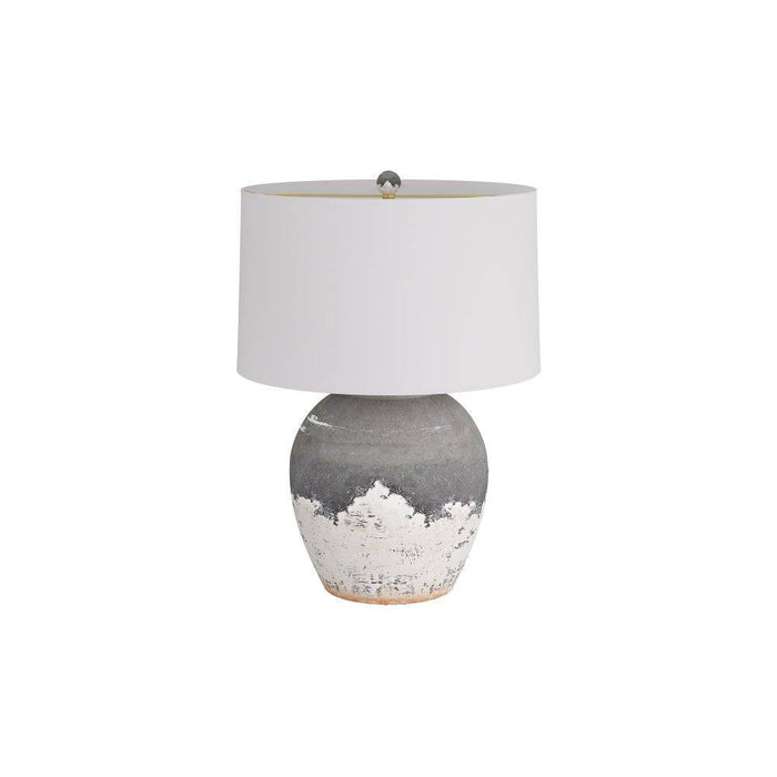Arteriors PTS09-SH026 Table Lamp, German Smear Graphite, Terracotta