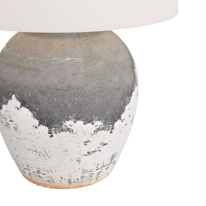 Arteriors PTS09-SH026 Table Lamp, German Smear Graphite, Terracotta