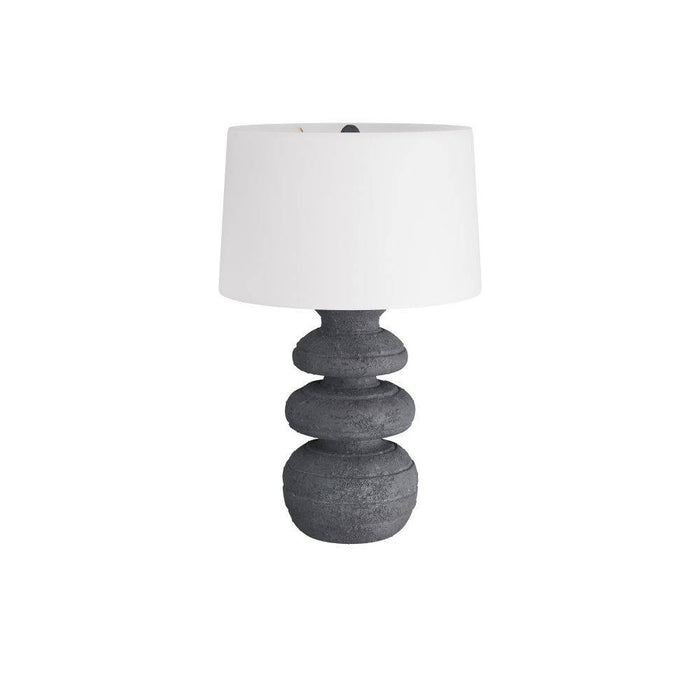 Arteriors PTS11-SH030 Table Lamp, Charcoal, Terracotta