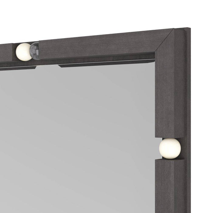 Arteriors WMI26 Mirror, Ebony, Mango Wood