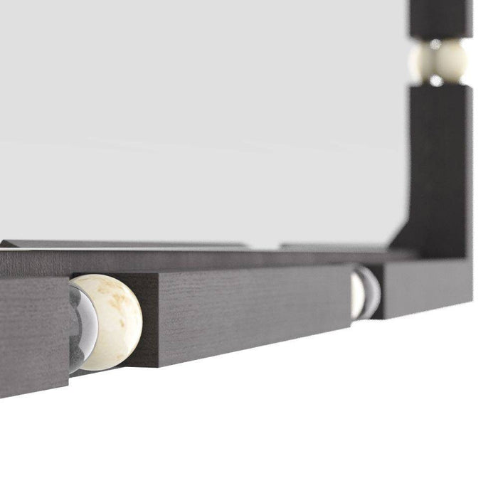 Arteriors WMI26 Mirror, Ebony, Mango Wood