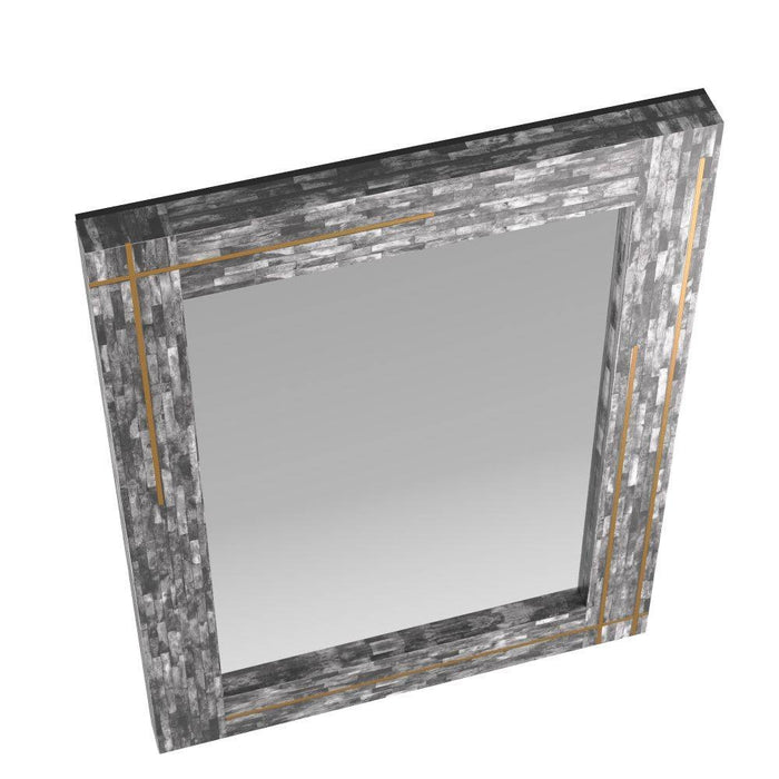 Arteriors WMI33 Mirror, Gray, Bone