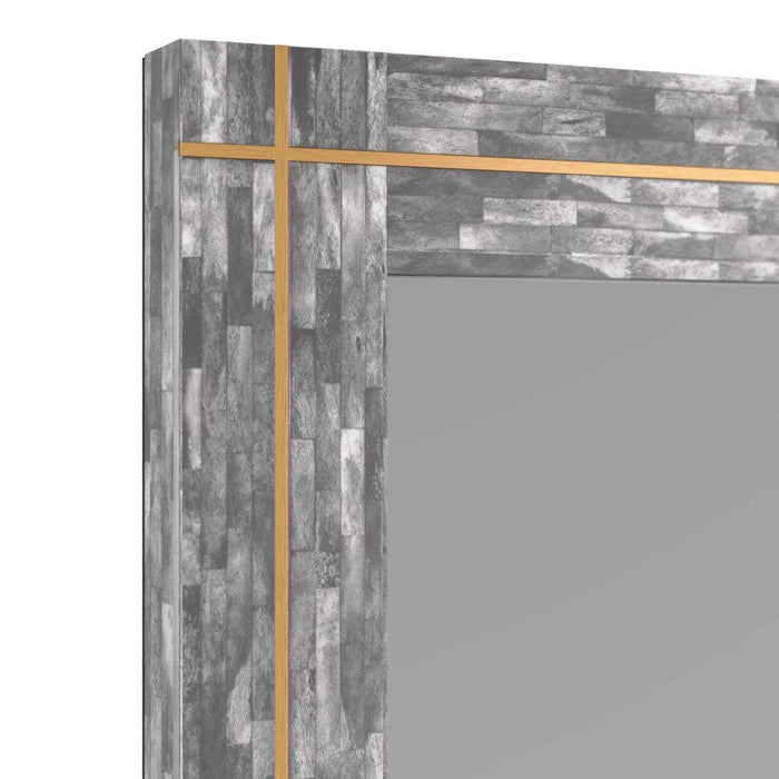 Arteriors WMI33 Mirror, Gray, Bone