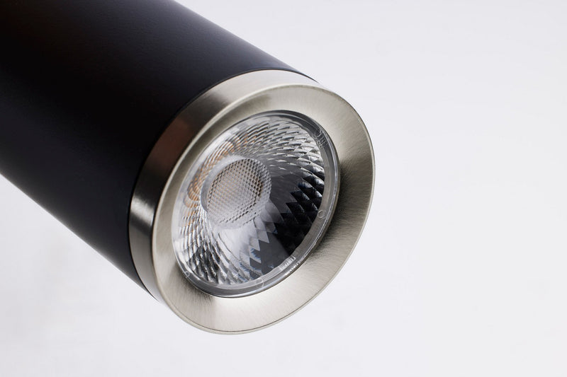 Nuvo Lighting 62-819 LED Pendant, Matte Black / Brushed Nickel