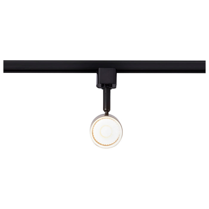 Nuvo Lighting TH638 LED Track Head, Matte Black / Brushed Nickel