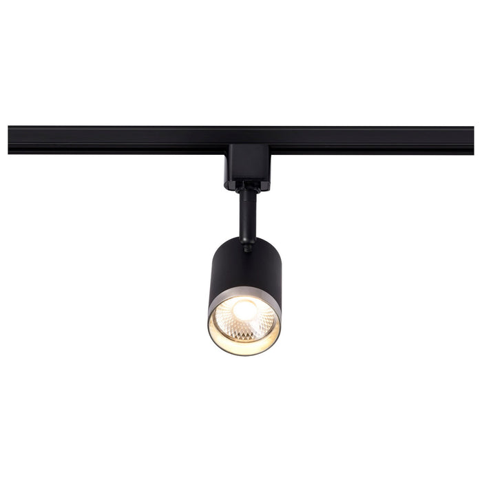 Nuvo Lighting TH648 LED Track Head, Matte Black / Brushed Nickel