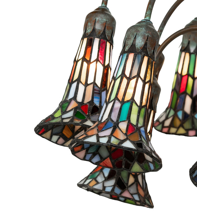 Meyda Tiffany 262130 12 Light Floor Lamp, Bronze