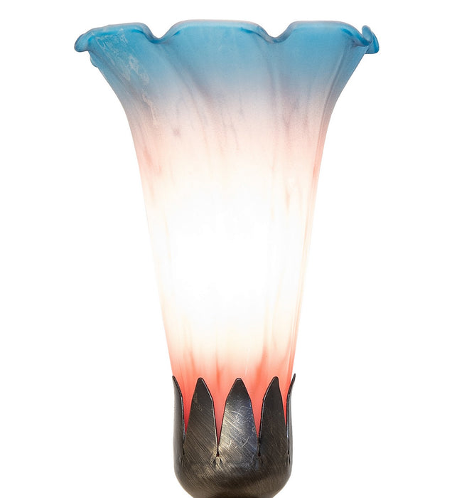 Meyda Tiffany 262939 One Light Mini Lamp, Antique Brass