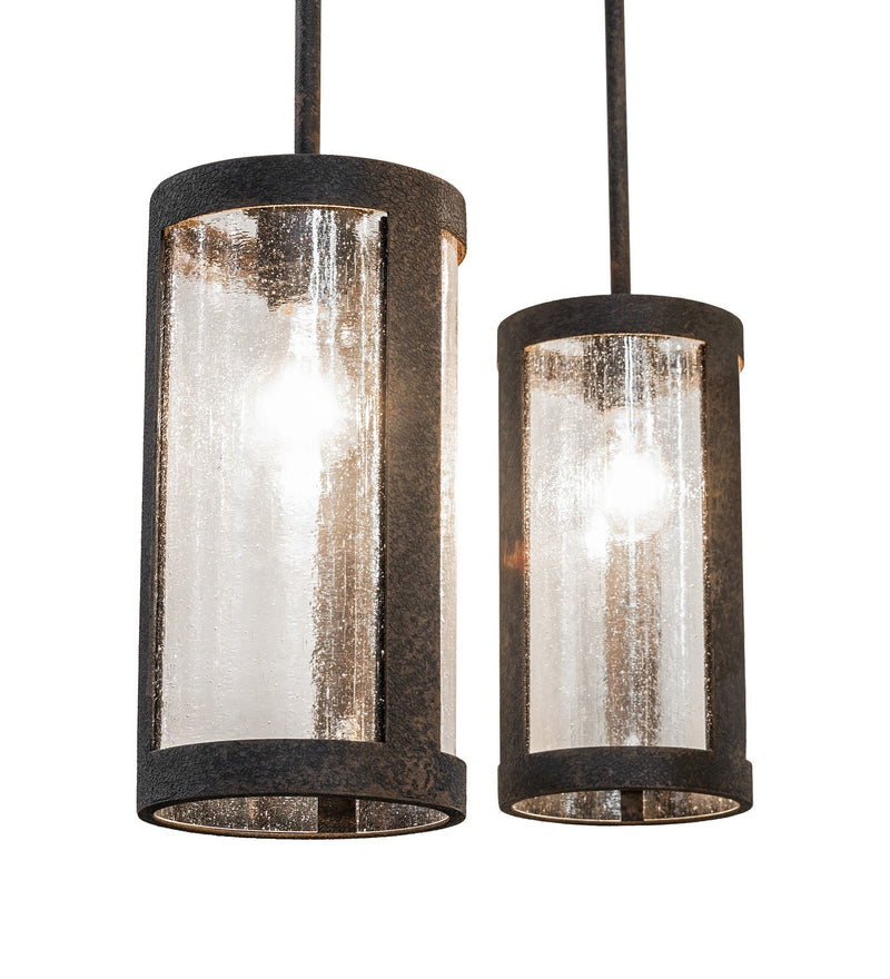 Meyda Tiffany 263399 Nine Light Chandelier, Distressed Chestnut