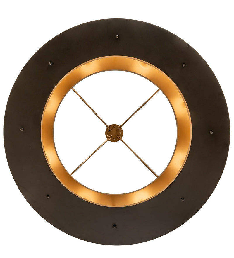 Meyda Tiffany 263461 LED Pendant, Gold Metallic & Oil Rubbed Bronze