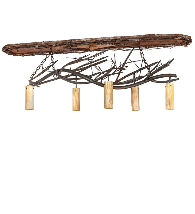 Meyda Tiffany 263708 LED Chandelier, Rust Patina