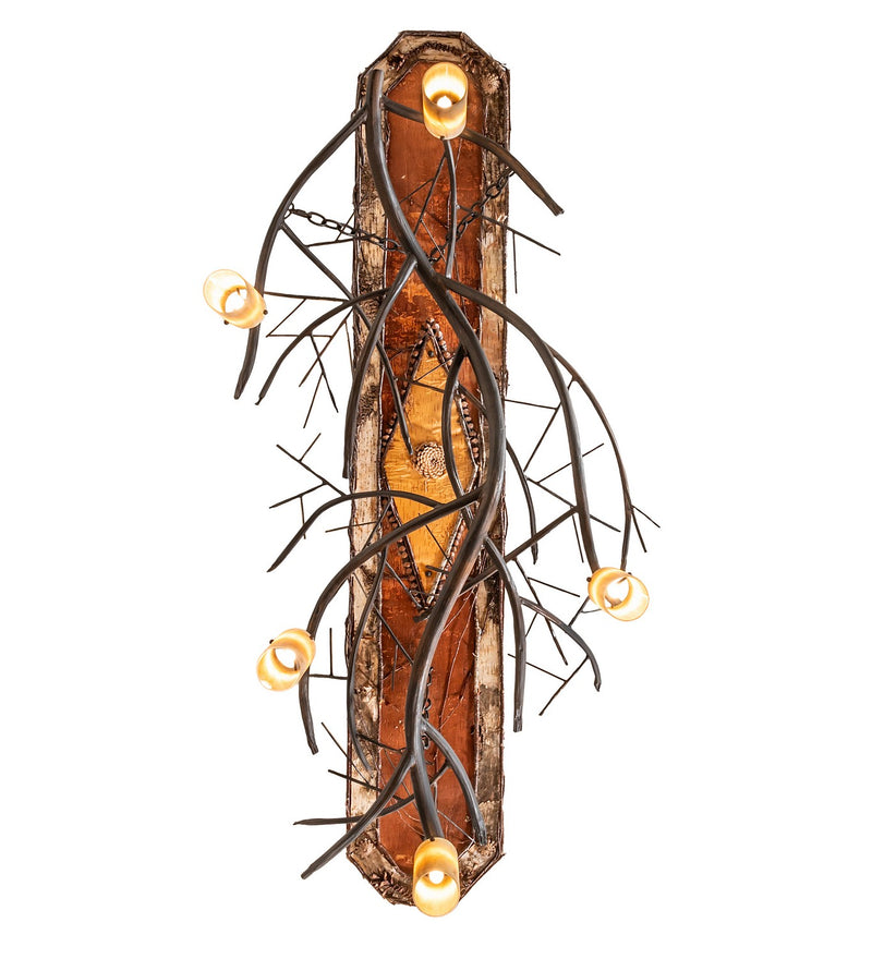 Meyda Tiffany 263708 LED Chandelier, Rust Patina