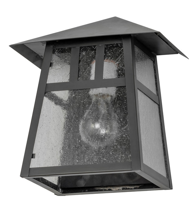 Meyda Tiffany 265136 One Light Wall Sconce, Craftsman Brown