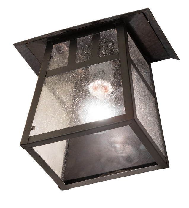 Meyda Tiffany 265136 One Light Wall Sconce, Craftsman Brown