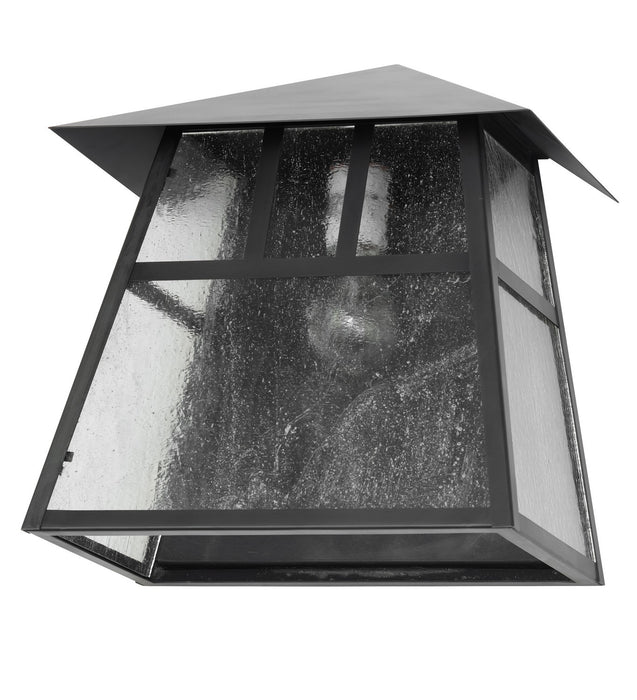 Meyda Tiffany 265138 One Light Wall Sconce, Craftsman Brown