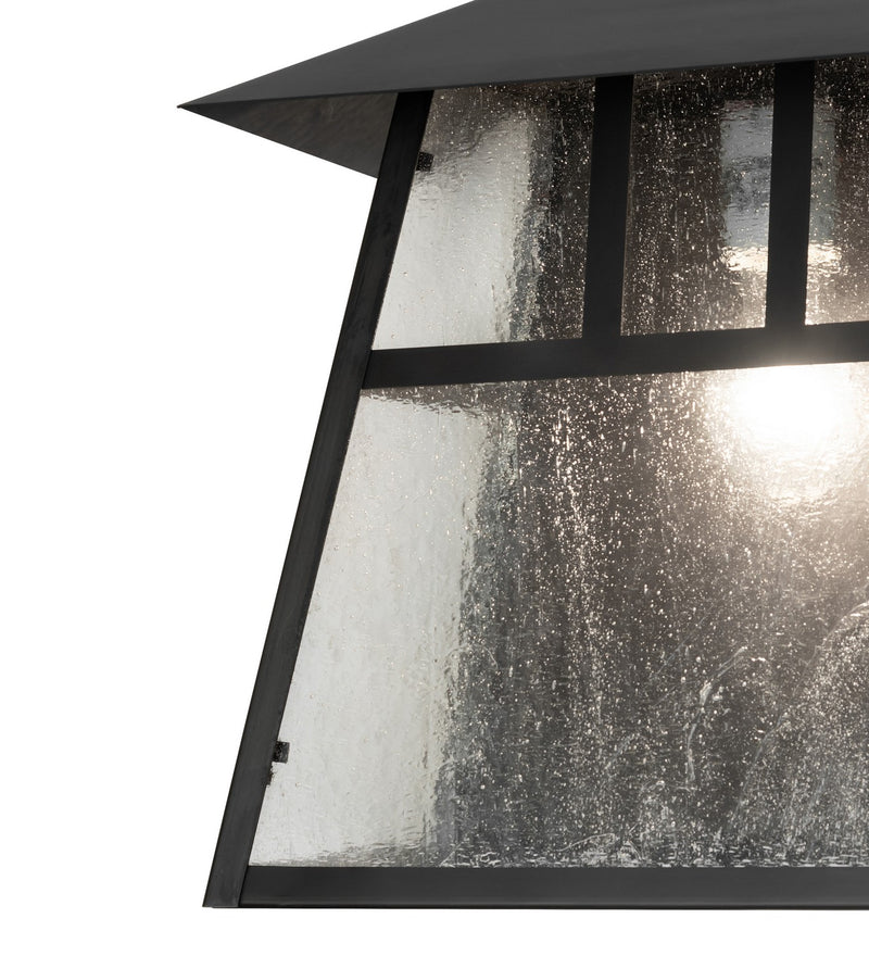 Meyda Tiffany 265138 One Light Wall Sconce, Craftsman Brown