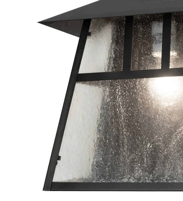 Meyda Tiffany 265138 One Light Wall Sconce, Craftsman Brown