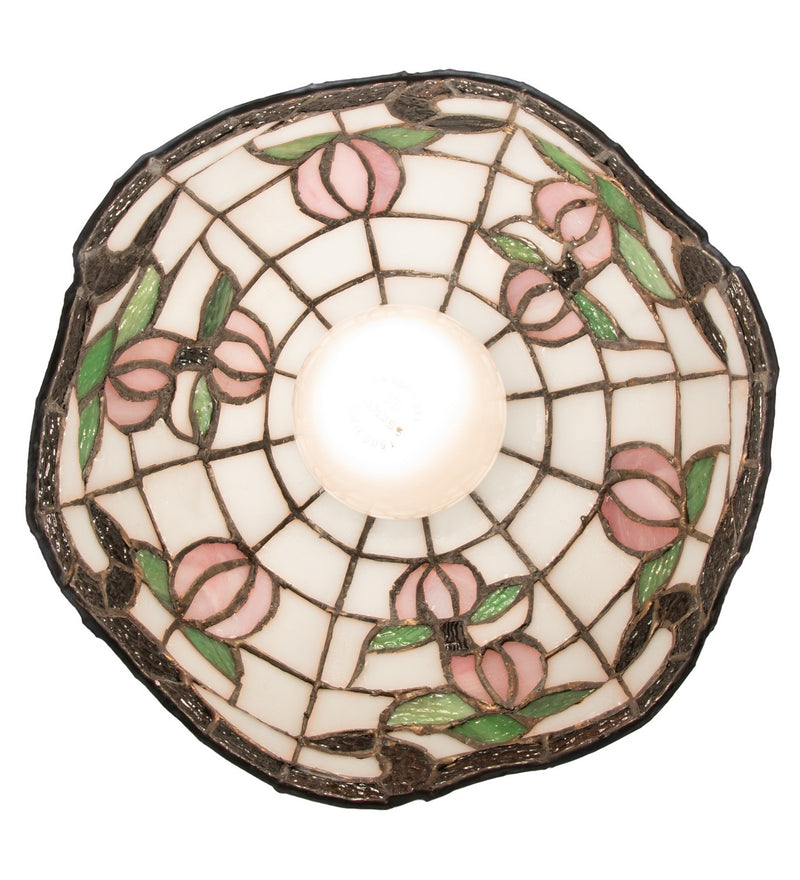Meyda Tiffany 265566 One Light Mini Pendant, Mahogany Bronze