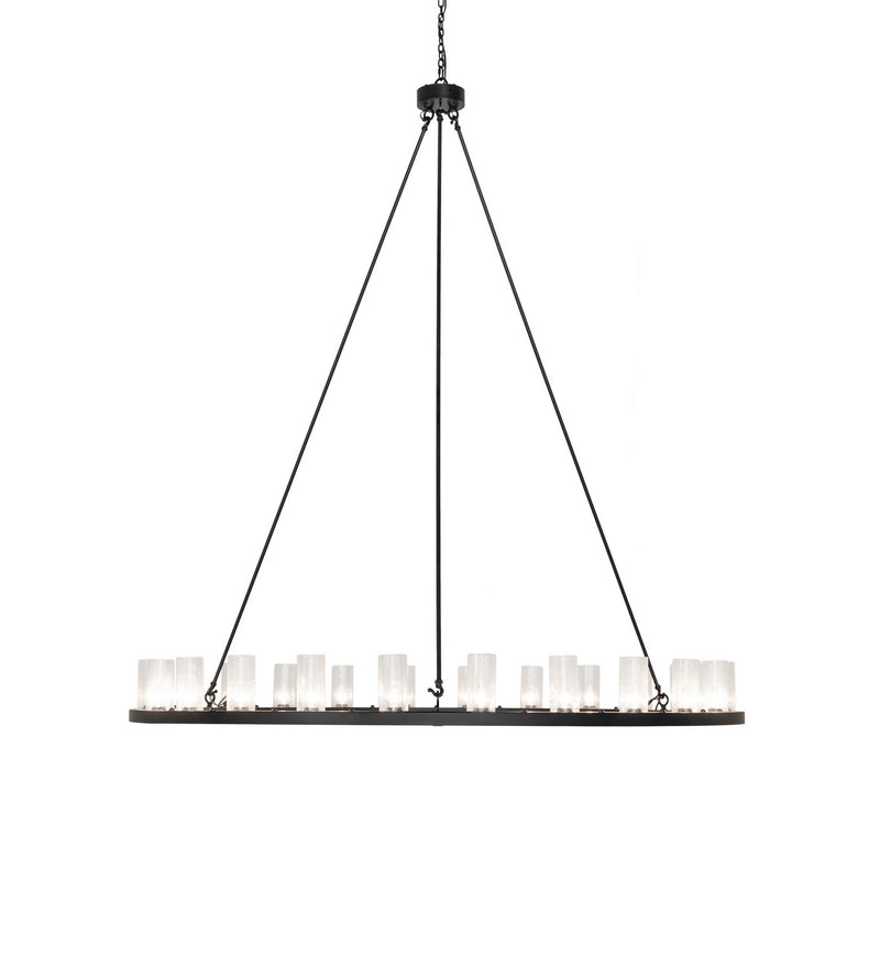 Meyda Tiffany 266590 24 Light Chandelier, Solar Black