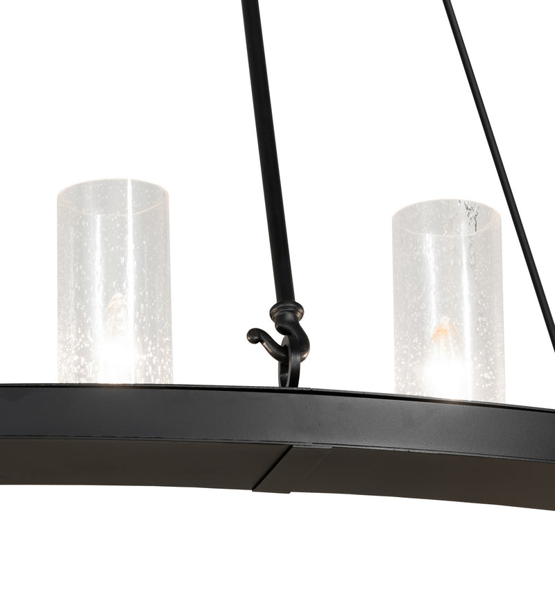 Meyda Tiffany 266590 24 Light Chandelier, Solar Black