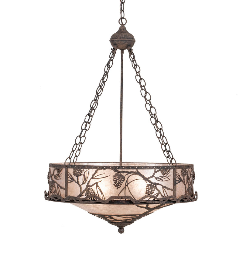 Meyda Tiffany 267205 Four Light Pendant, Antiquity