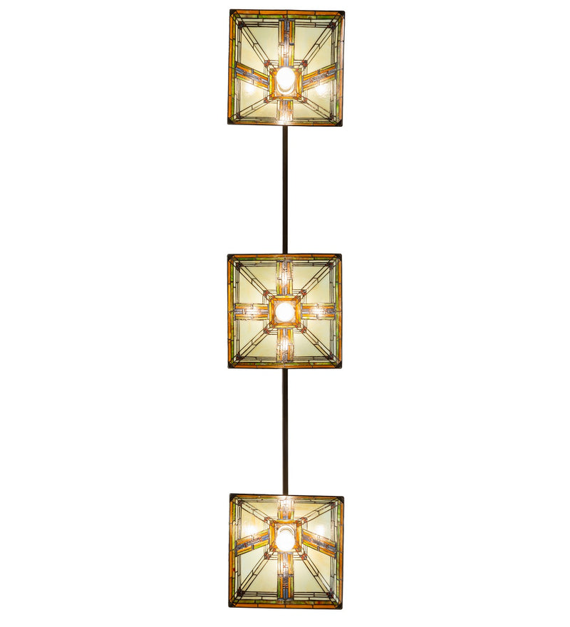 Meyda Tiffany 268262 Three Light Island Pendant, Oil Rubbed Bronze