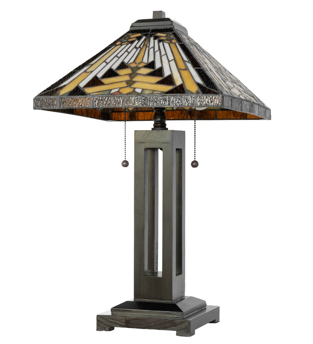 Meyda Tiffany 268727 Two Light Table Lamp