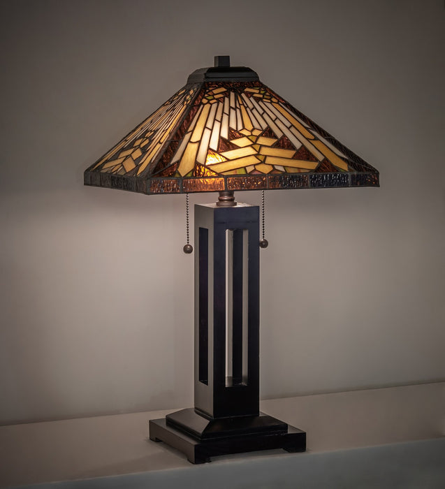 Meyda Tiffany 268727 Two Light Table Lamp