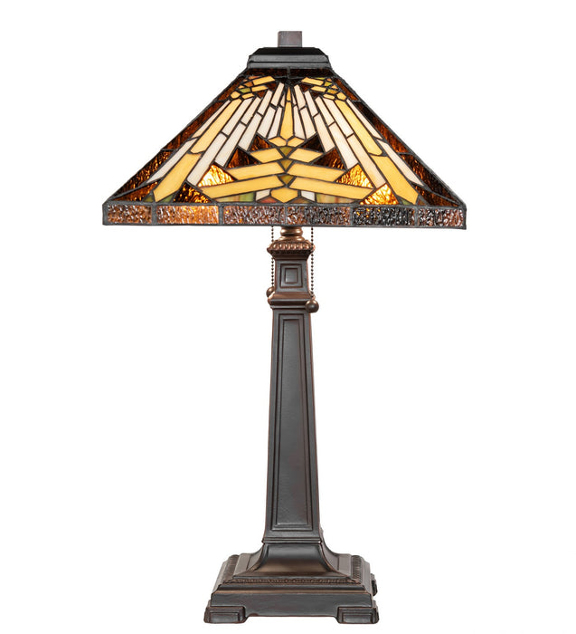Meyda Tiffany 268728 Two Light Table Lamp