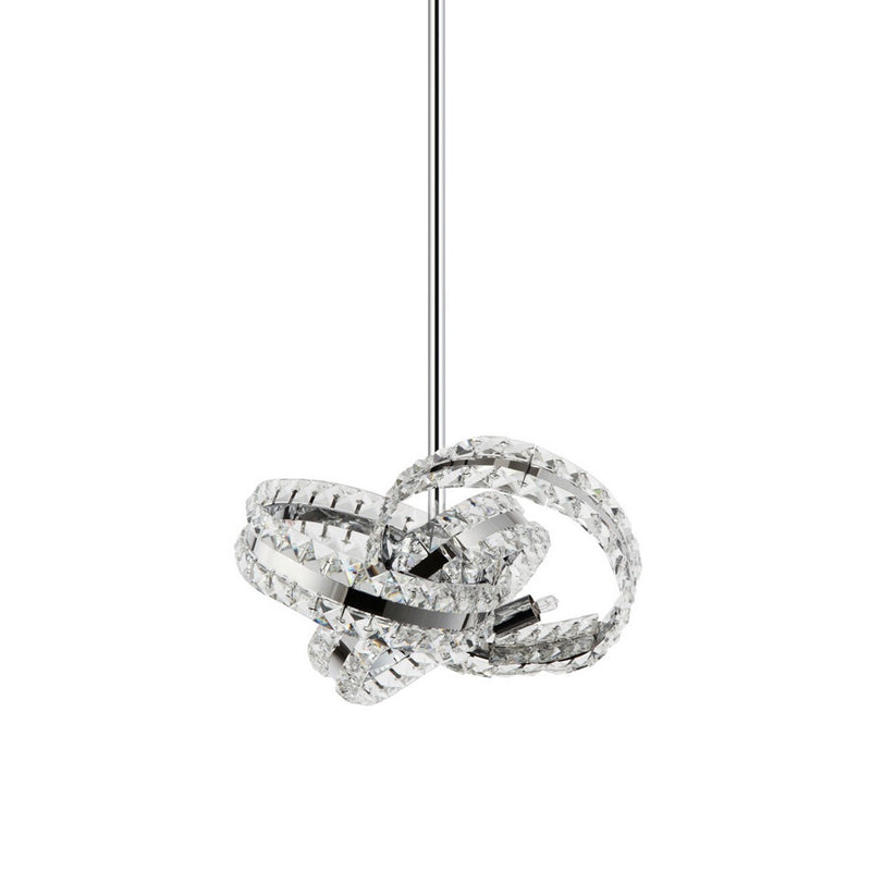 Zeev Lighting P30091-3-CH Three Light Pendant, Chrome