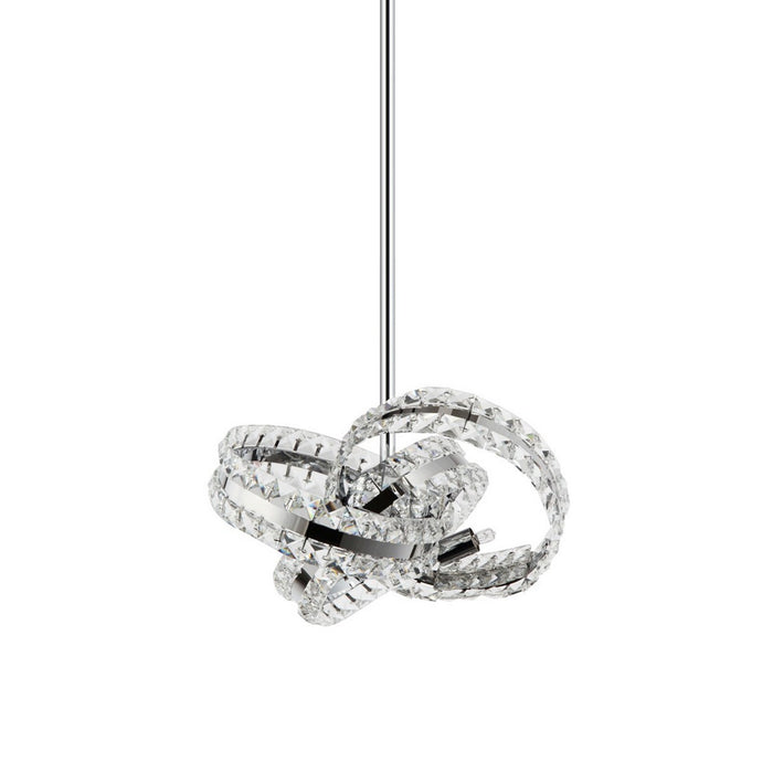 Zeev Lighting P30091-3-CH Three Light Pendant, Chrome