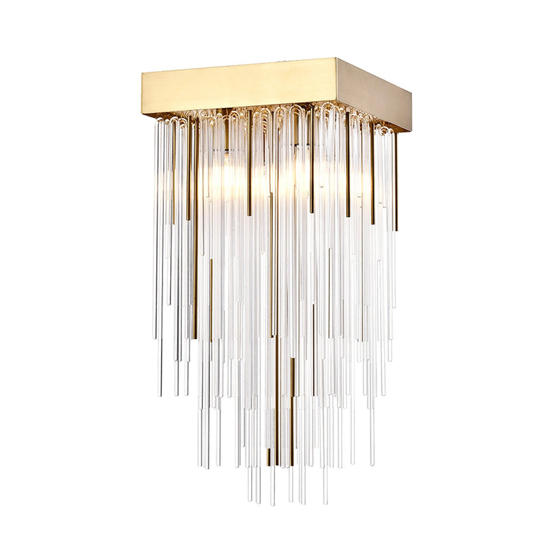 Zeev Lighting P30107-4-AGB Four Light Pendant, Aged Brass