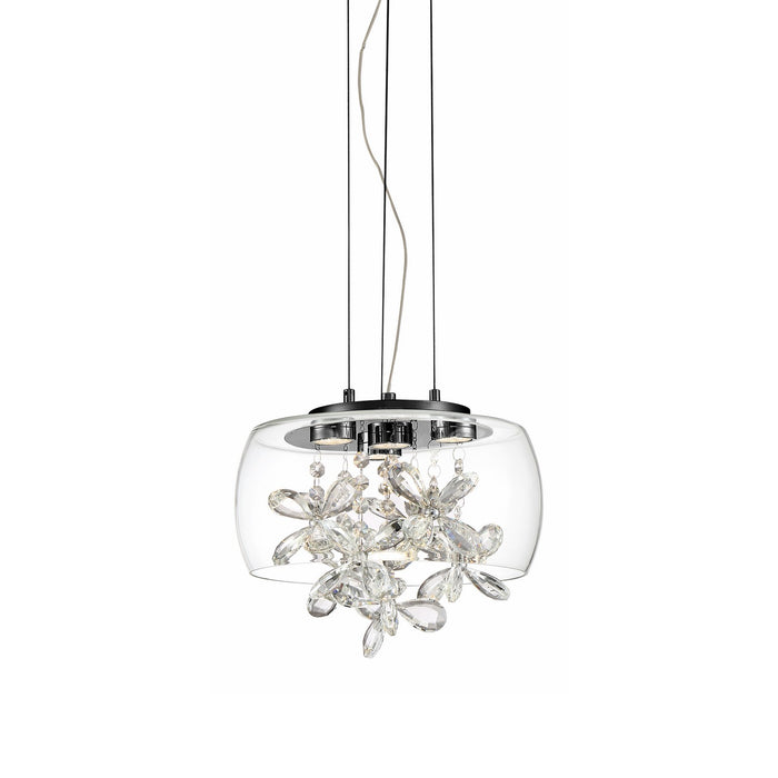 Zeev Lighting MP40046-LED-MBK LED Mini Pendant, Matte Black