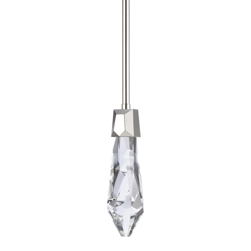 Zeev Lighting MP11403-LED-PN LED Mini Pendant, Polished Nickel