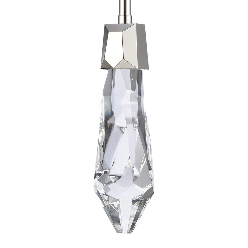 Zeev Lighting MP11403-LED-PN LED Mini Pendant, Polished Nickel