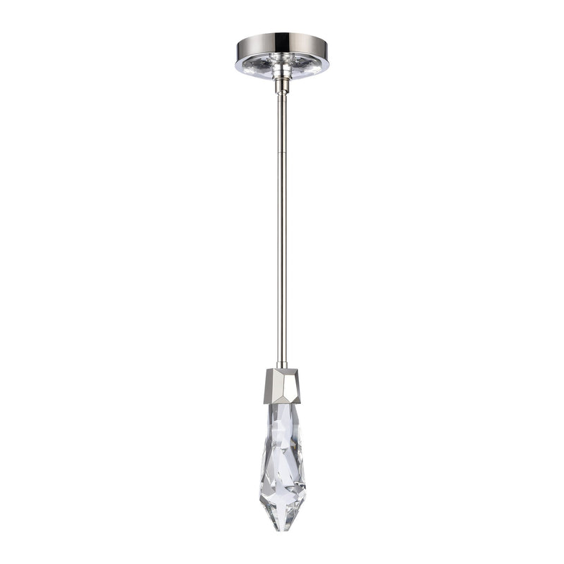 Zeev Lighting MP11403-LED-PN LED Mini Pendant, Polished Nickel