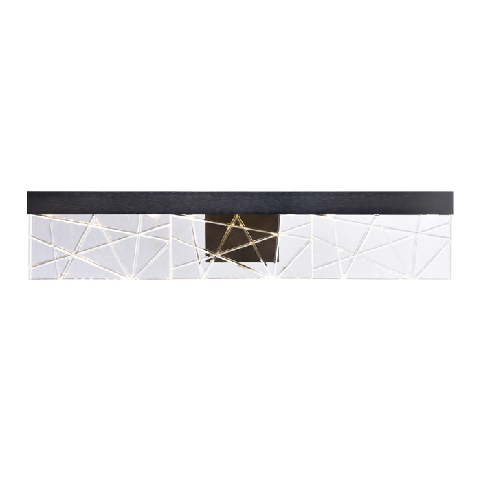Zeev Lighting VL11506-LED-24A-SBB LED Vanity Light, Satin Brushed Black