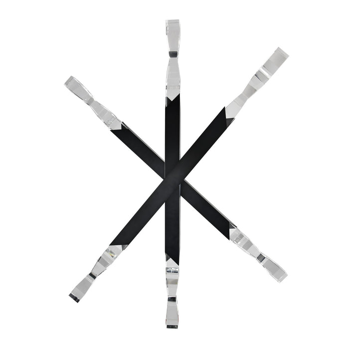 Zeev Lighting CD11344-LED-6-2x2-SBB LED Chandelier, Satin Brushed Black