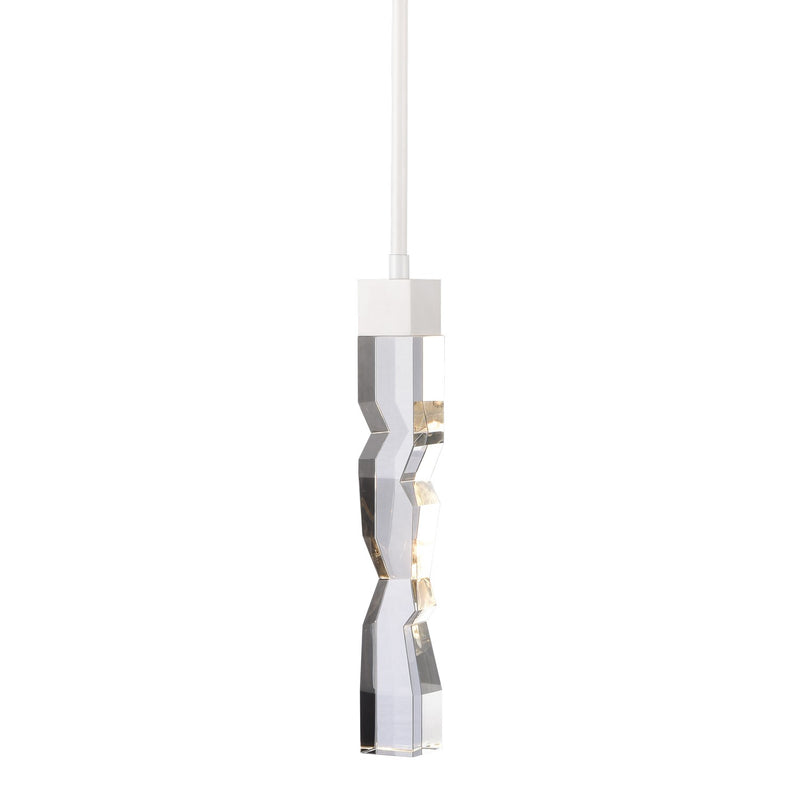 Zeev Lighting MP11302-LED-2x2-MW LED Mini Pendant, Matte White