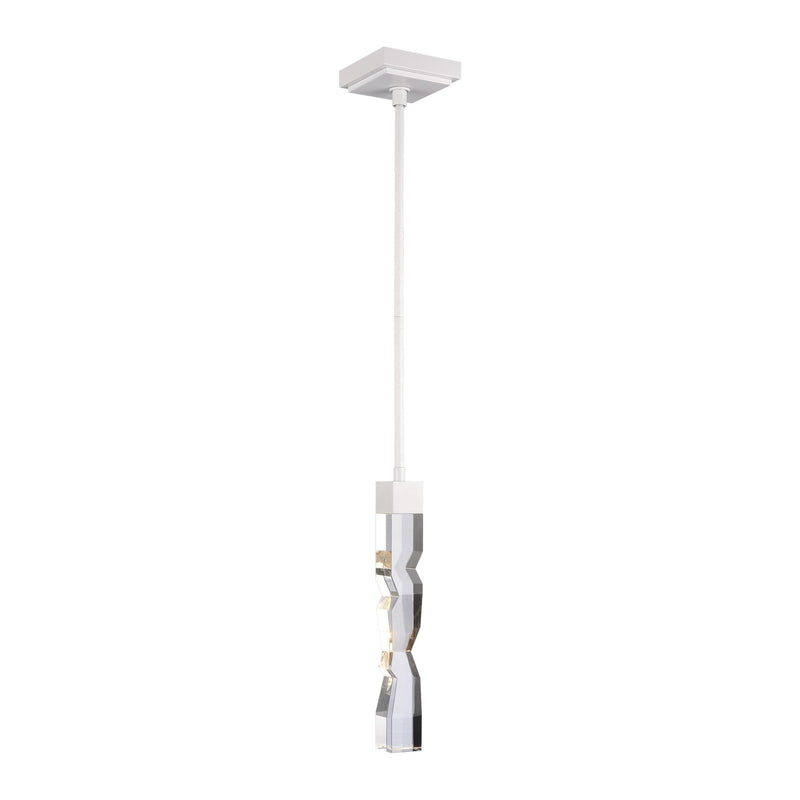 Zeev Lighting MP11302-LED-2x2-MW LED Mini Pendant, Matte White