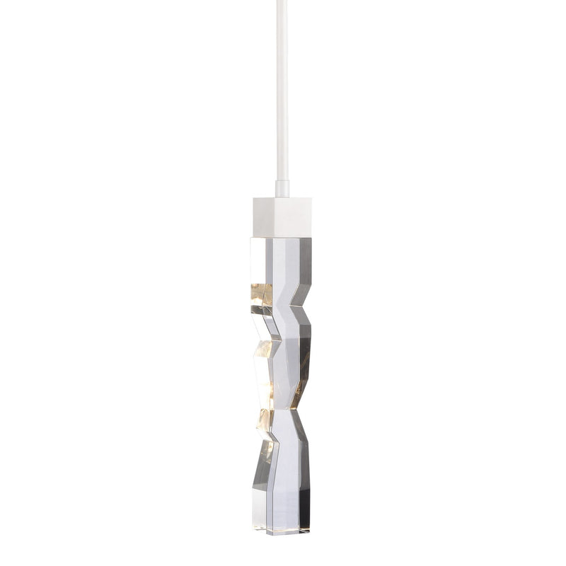 Zeev Lighting MP11302-LED-2x2-MW LED Mini Pendant, Matte White