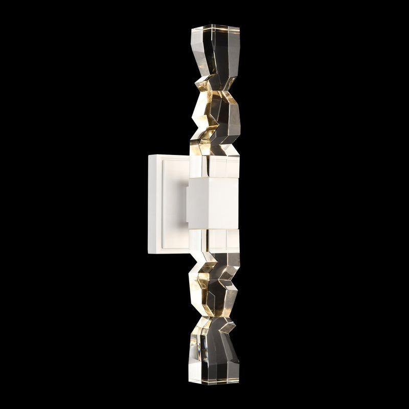 Zeev Lighting WS11322-LED-2-3x3-MW LED Wall Sconce, Matte White