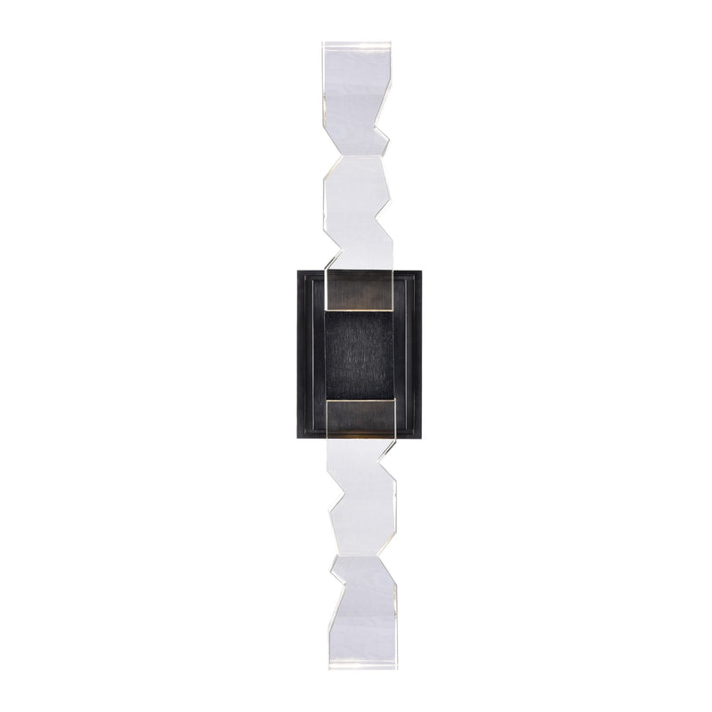Zeev Lighting WS11324-LED-2-3x3-SBB LED Wall Sconce, Satin Brushed Black