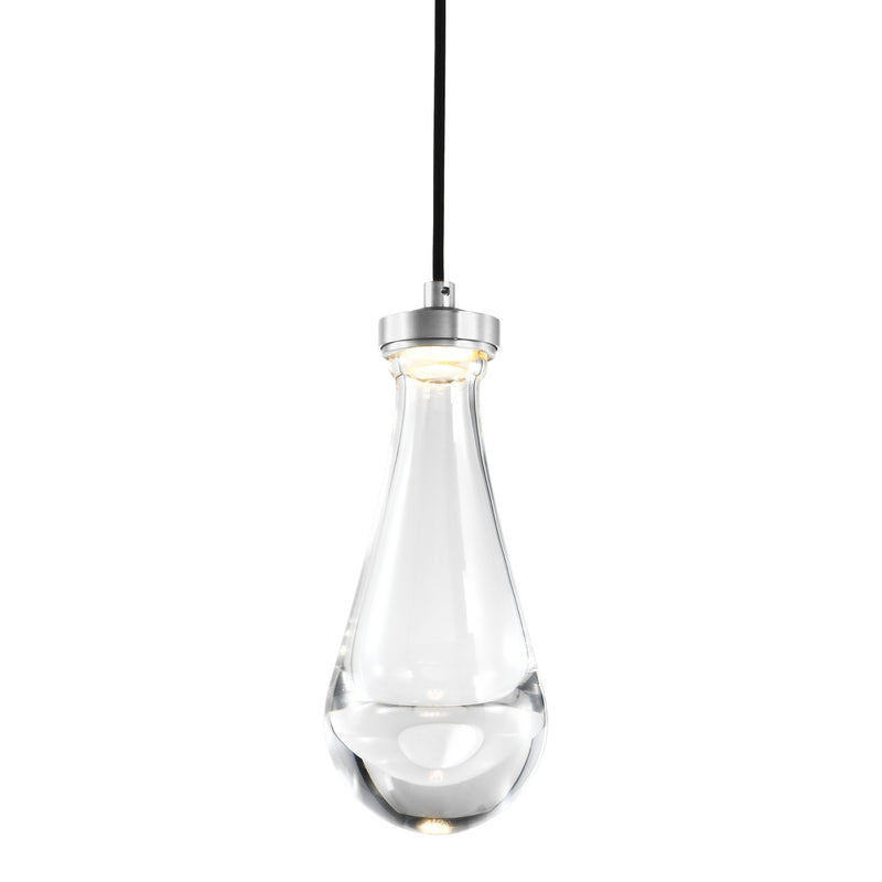 Zeev Lighting MP10903-LED-PN LED Mini Pendant, Polished Nickel