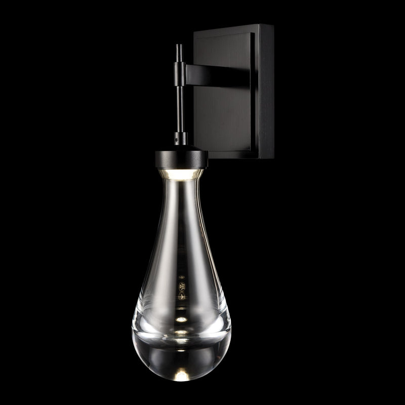 Zeev Lighting WS10908-LED-SBB LED Wall Sconce, Satin Brushed Black