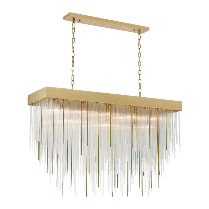 Zeev Lighting CD10412-27-AGB 27 Light Chandelier, Aged Brass
