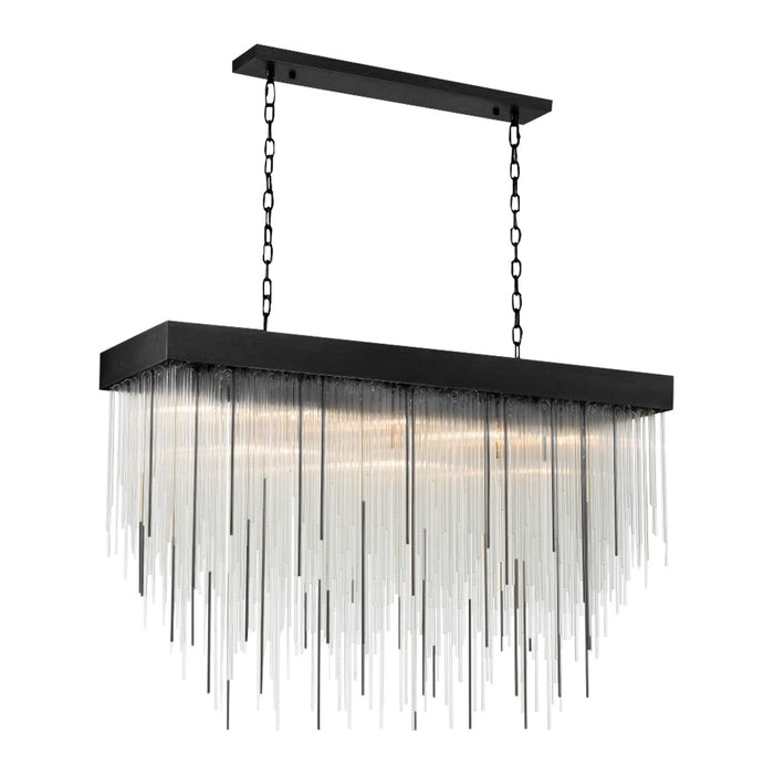 Zeev Lighting CD10414-27-SBB 27 Light Chandelier, Satin Brushed Black
