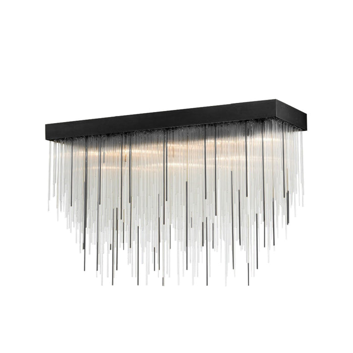 Zeev Lighting CD10414-27-SBB 27 Light Chandelier, Satin Brushed Black